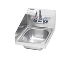 Krowne Metal Corporation HS-9-LS Space Saver Hand Sink Wall Mount Stainless Steel NSF 12W x 14-1/4D x 13-3/8H
