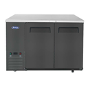 Atosa USA SBB48GRAUS2 Back Bar Cooler 48 inch Two Section Stainless Steel Digital Control 11.5 cu ft Capacity