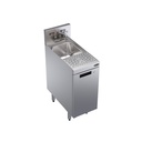 Krowne Metal Corporation KR24-MD12-C Royal Series Underbar Speed Station with Cabinet Base and Locking Door