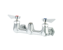 Krowne Metal Corporation DX-8XX Diamond Series Faucet Splash Mount 8 Inch Centers Body Only Ultra-Polish Satin Finish