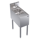Krowne Metal Corporation KR24-1C-E Royal Series Underbar Hand Sink Freestanding 12W x 24D x 36H NSF