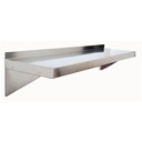 Atosa USA SSWS-1284 MixRite Shelf Wall Mounted 84W x 12D x 10H 18/304 Stainless Steel NSF KD