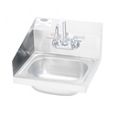 Krowne Metal Corporation FG-L2 Factory Installed 15 Inch Side Splash Left Side Hand Sink Sealed with Silicone
