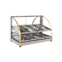 Skyfood Equipment FWDE2-25 Heated Deli Display Case Countertop Full Service with Thermostatic Controls 24-3/4W Economy Line Design