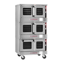 Southbend TVES/30SC TruVection Convection Oven Electric Low-Profile Triple-Deck with Electronic Ignition 150-550°F Solid State Thermostatic Controls 60 Minute Mechanical Cook Timer and Oven Interior Light