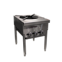 Southbend SPR-1J Stock Pot Range 3-Ring Cast Iron Burner Single Manual Controls Stainless Steel Front 120000 BTU