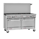 Southbend S60DC-4TL S-Series Restaurant Range Gas 60" with 2 Open Burners 48" Griddle Thermostatic Controls and Oven