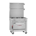 Southbend P32A-BBB Platinum Heavy Duty Range Gas 32 Inch 6 Burners Convection Oven Stainless Steel 255000 BTU CSA NSF
