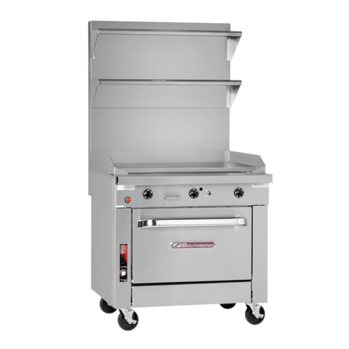 Southbend P36D-TTT Platinum Heavy Duty Range Gas 36" Griddle 1" Thick Plate Thermostatic Controls 141000 BTU