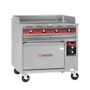 Southbend SE36A-TTH Heavy Duty Electric Range 36 Inch with 24 Inch Griddle 12 Inch Hot Top and Convection Oven