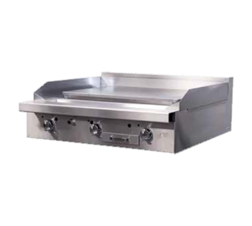 Southbend P36D-PPP Platinum Heavy Duty Range Gas 36 Inch 29-3/4 Inch Plancha Manual Controls Battery Spark Ignition