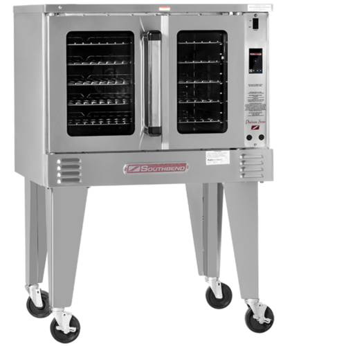 Southbend PCG90S/TI Platinum Single Convection Oven Gas 90000 BTUs Standard Depth Touch Controls Independent Doors