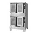 Blodgett ZEPH-100-G DBL Zephaire Convection Oven Gas Double Deck Standard Depth 100000 BTU Solid State Controls NSF ETL