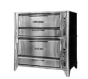 Blodgett 961-966 Oven deck-type gas 42W x 32D deck interiors 7 high section 16-1/4 high section FTDO 200-500°F thermostat