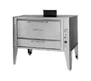 Blodgett 966 DOUBLE Oven deck-type gas 42W x 32D 2 sections 200-500°F thermostat stainless steel construction