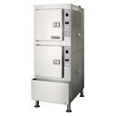 Cleveland Range 24CGA10.2 Steamcraft Gemini 10 Convection Steamer Gas 2 Compartments SureCook Controls Stainless Steel