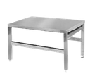 Cleveland Range EST28 Equipment Stand for Single Kettles Open Base 28 x 26 18 High Stainless Steel Top Square Tubular Legs
