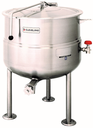 Cleveland Range KDL100 Kettle Direct Steam 100 Gallon Capacity 2/3 Steam Jacket Open Tri-Leg Base Stainless Steel Finish