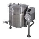 Cleveland Range KEL25T Electric Tilting Kettle 25 Gallon Capacity 2/3 Steam Jacket Solid State Water Level Control 304 Stainless Steel