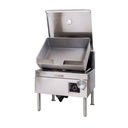 Cleveland Range SGL40TR DuraPan Tilting Skillet Gas 40 Gallon Capacity Modular Open Base Hydraulic Hand Tilt Stainless Steel