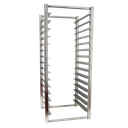 Turbo Air TSP-2250-T Full Size Pan Rack 21W x 24D x 50H 304 Stainless Steel for Refrigerators and Freezers