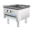 Turbo Air TASP-18S Radiance Stock Pot Range 18W x 21D x 18H 3-ring Burner Manual Controls Stainless Steel 79 BTU