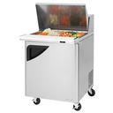 Turbo Air TST-28SD-12-N Super Deluxe Sandwich Salad Mega Top Unit 27-1/2W x 37D x 44-34H 8 cu ft Capacity