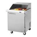 Turbo Air PST-28-12-N-SL PRO Series Mega Top Sandwich Salad Prep Table 12 Pan Stainless Steel 8 Cu Ft