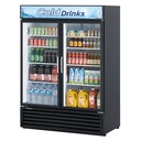 Turbo Air TGM-50RSB Refrigerated Merchandiser 45.97 cu ft Self-Contained with Double Pane Glass Doors