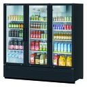 Turbo Air TGM-72SDH-N Super Deluxe Refrigerated Merchandiser 70.5 cu ft Three Section Energy Star Certified