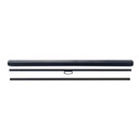 Turbo Air NCT-40-B Night Cover for TOM-40SWB-N and TOM-40LB Black Field Installed