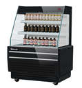 Turbo Air TBA37-50N-WB Horizontal Open Display Case 4.2 cu.ft Low Profile Self Contained Refrigeration