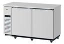 Turbo Air TBB-24-60SSD-N6 Super Deluxe Narrow Back Bar Cooler 61 inch Solid Doors Energy Star Certified
