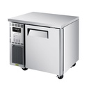 Turbo Air JUR-36S-N6 J Series Side Mount Undercounter Refrigerator 35-3/8 inch 5.66 cu ft Stainless Steel