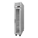 Turbo Air PRO-15H-G PRO Series Heated Cabinet 17-3/4W x 34-3/8D x 78H 14.65 cu ft Glass Door Digital Control Energy Star