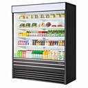 Turbo Air TOM-60EB-N Vertical Air Curtain Open Display Merchandiser 60 inch 28.6 cu ft Self Cleaning Condenser