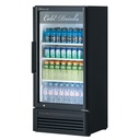 Turbo Air TGM-10SD-N6 Super Deluxe Refrigerated Merchandiser 8.12 cu ft Self Cleaning Condenser Double Pane Door