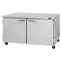 Turbo Air PUF-60-N PRO Series Undercounter Freezer 15.5 cu ft capacity self-contained refrigeration stainless steel