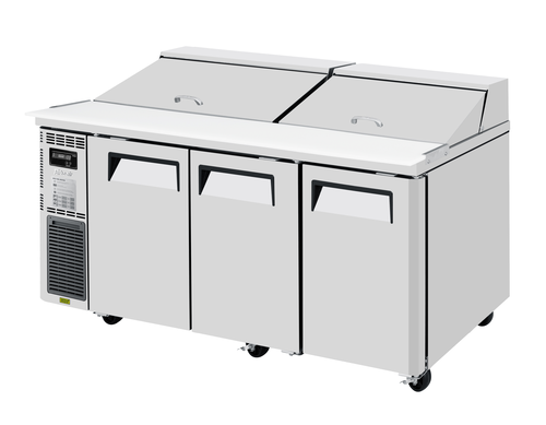 Turbo Air JST-72-N J Series Sandwich Salad Unit 70-7/8W x 27-1/2D x 35-3/4H 18 cu ft 18-pan top opening